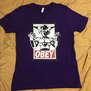 Dragonball Z Lord frieza obey shirt men's large